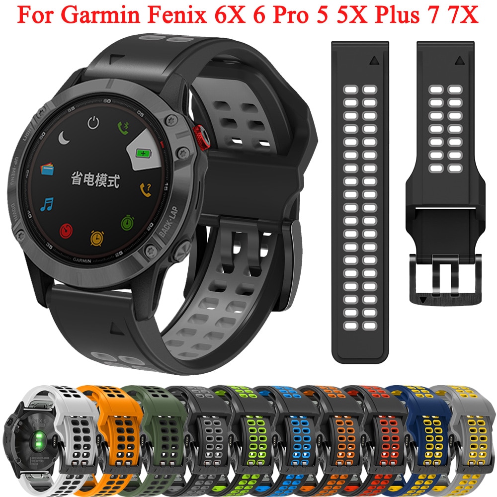Garmin Fenix 6 6X Pro 5 5X Plus 7 7X epix 3 3HR 935 Mk1 Ʈ   Ʈ   22 26mm Ǹ ð  